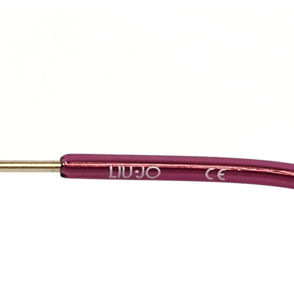 Liu Jo Eyeglasses Frames LJ2705 540 Cyclamen Dark Pink Gold Cat Eye 52-17-135